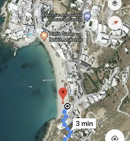Holiday home Mykonos Scorpion Beachfront Suites *